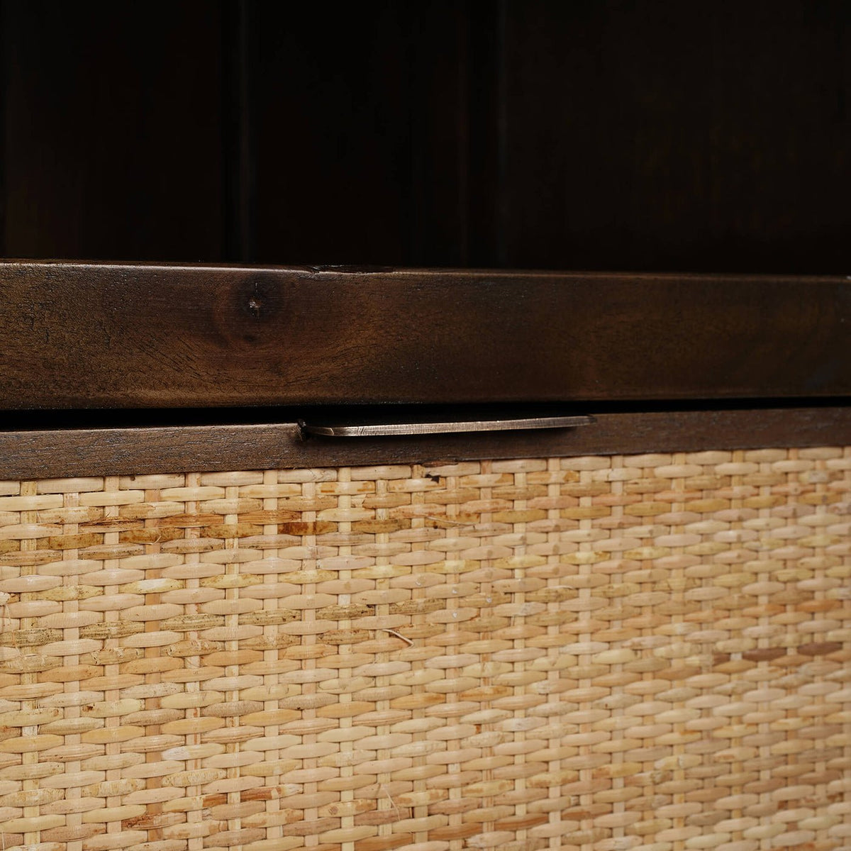 French Provincial Painted Display Cabinet - English Georgian America