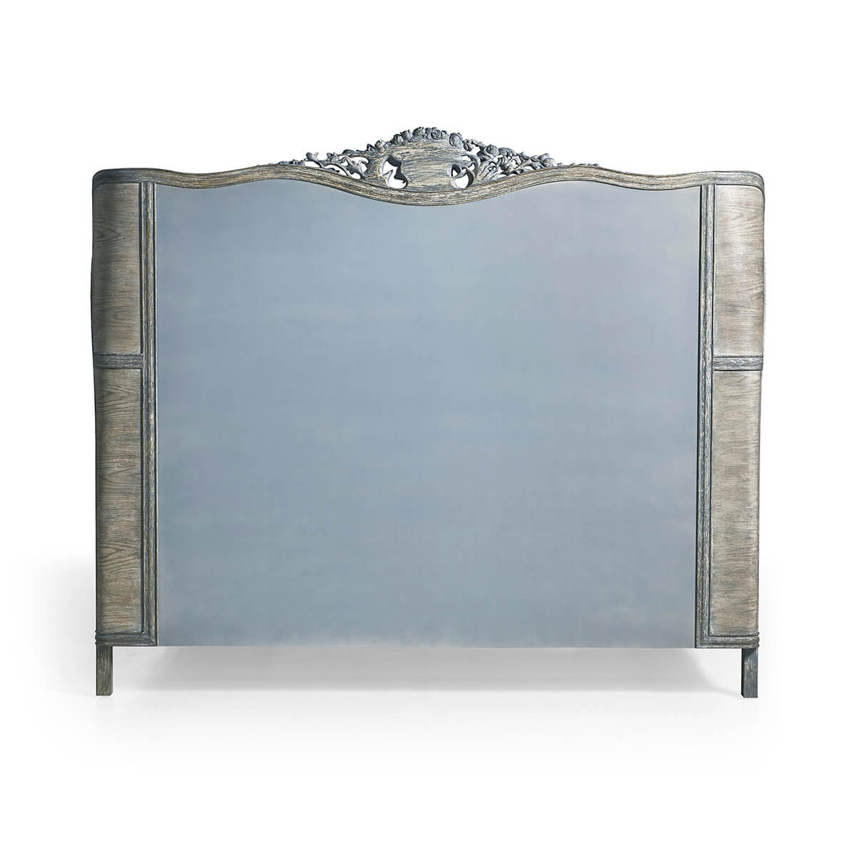 French Provincial Painted King Size Bed - English Georgian America