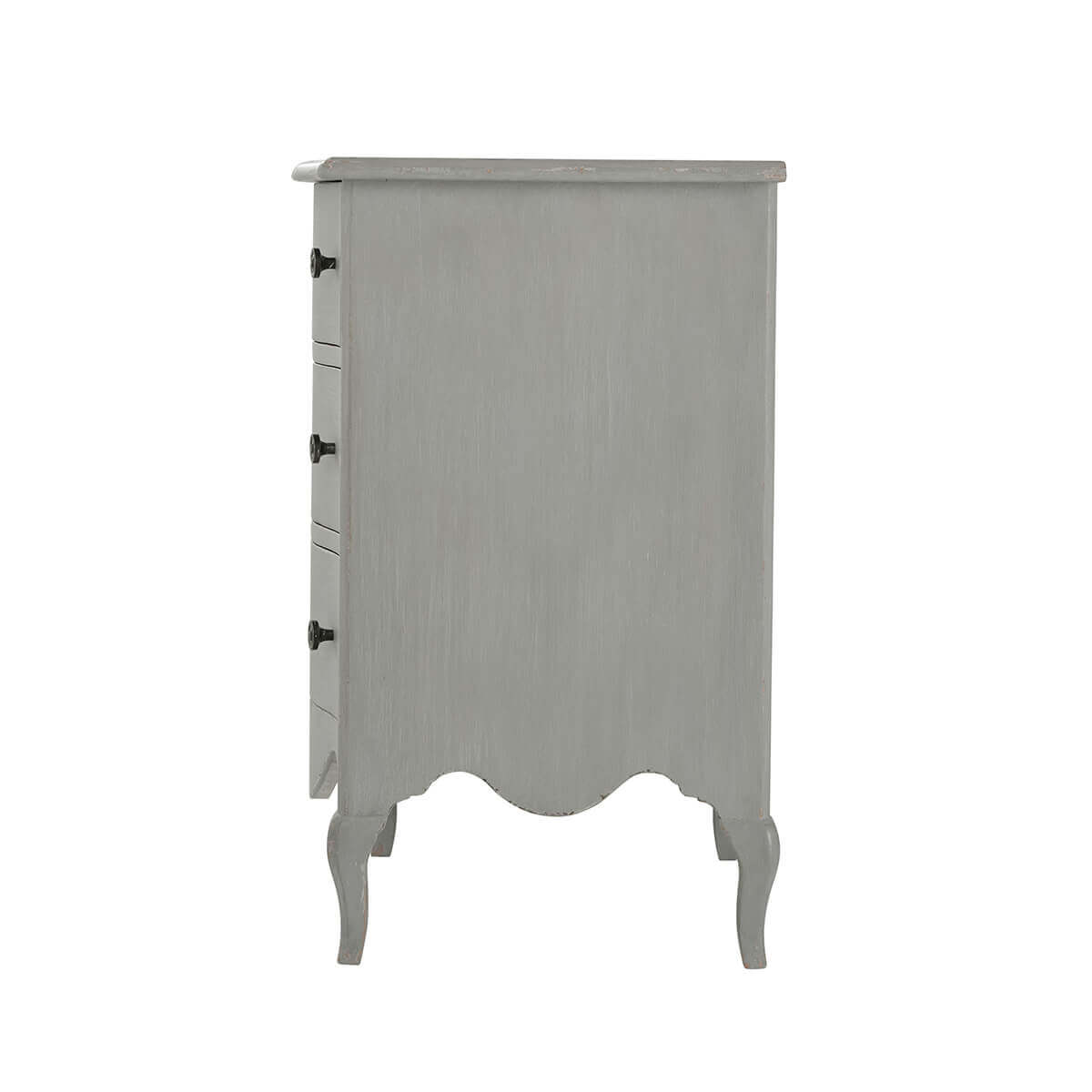 French Provincial Painted Nightstand - English Georgian America