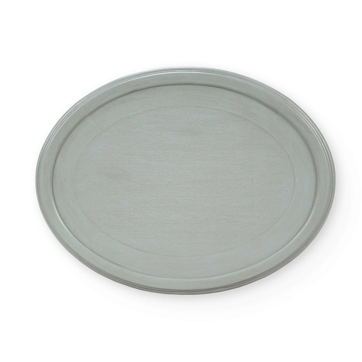 French Provincial Painted Oval End Table - English Georgian America