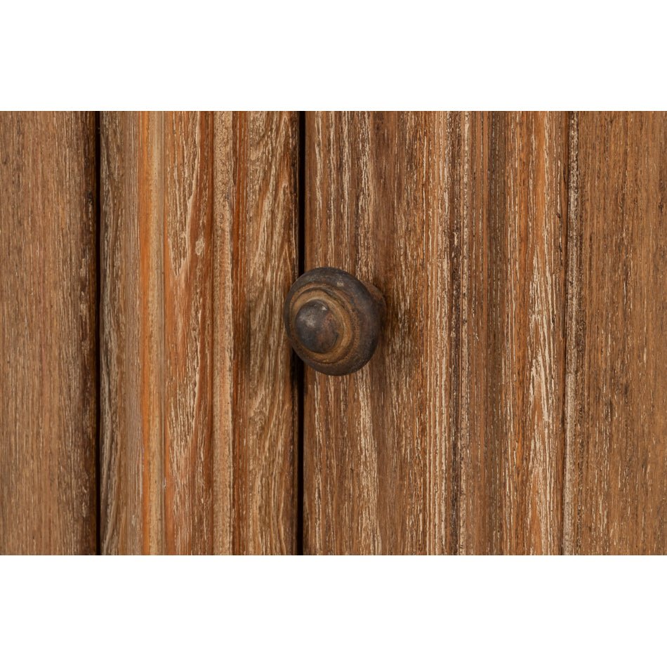 French Provincial Pine Buffet Sideboard - English Georgian America