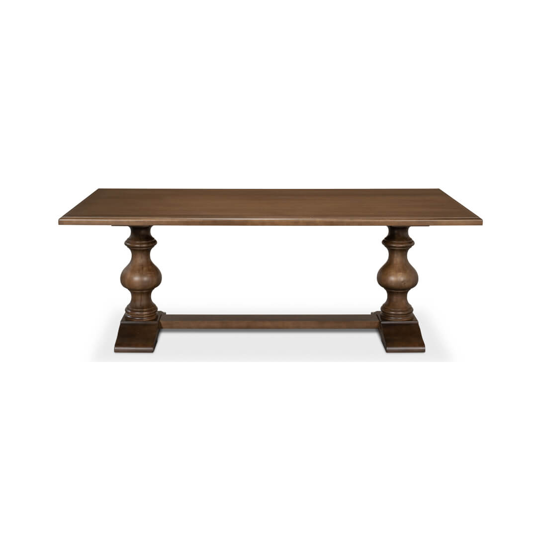 French Provincial Refectory Table - English Georgian America