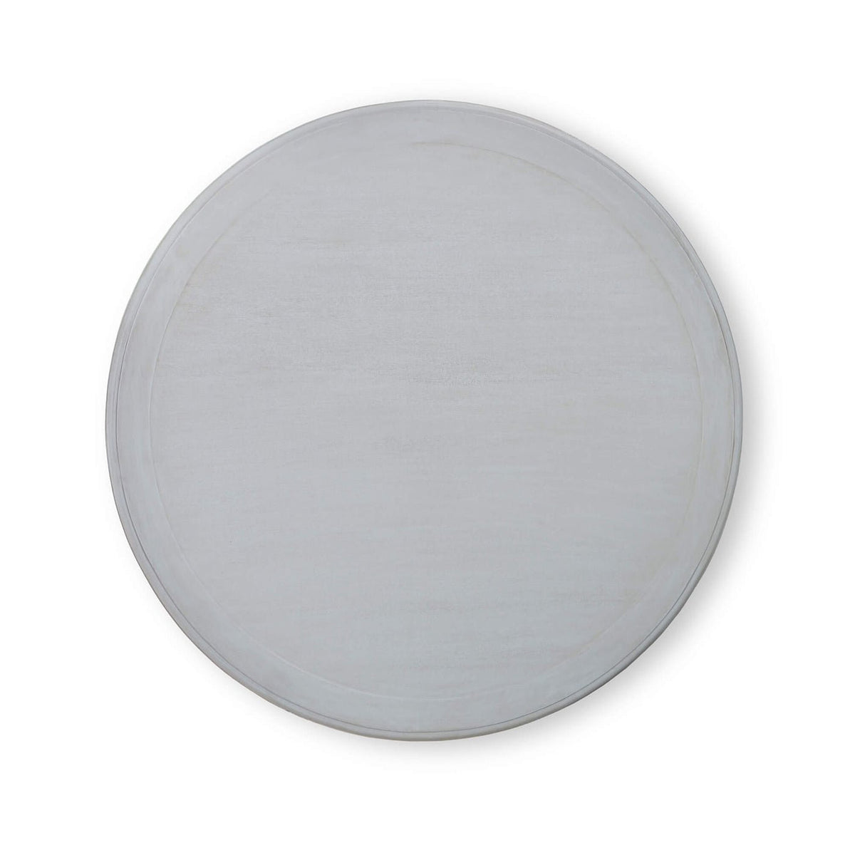 French Provincial Round Coffee Table - Gray - English Georgian America