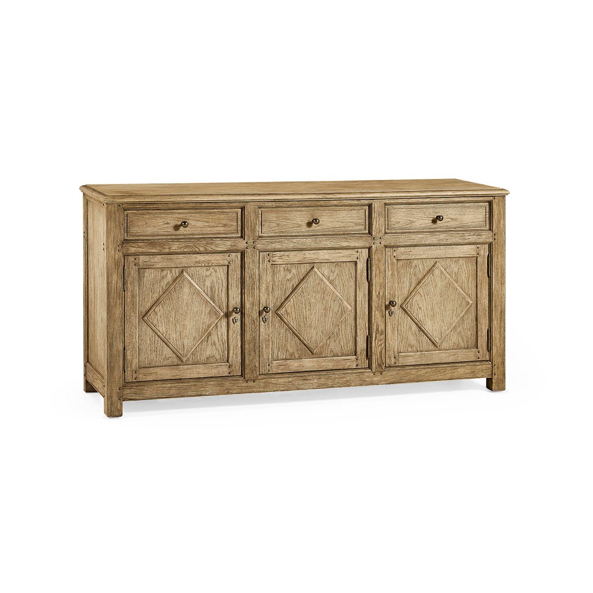 French Provincial Sideboard Buffet - English Georgian America