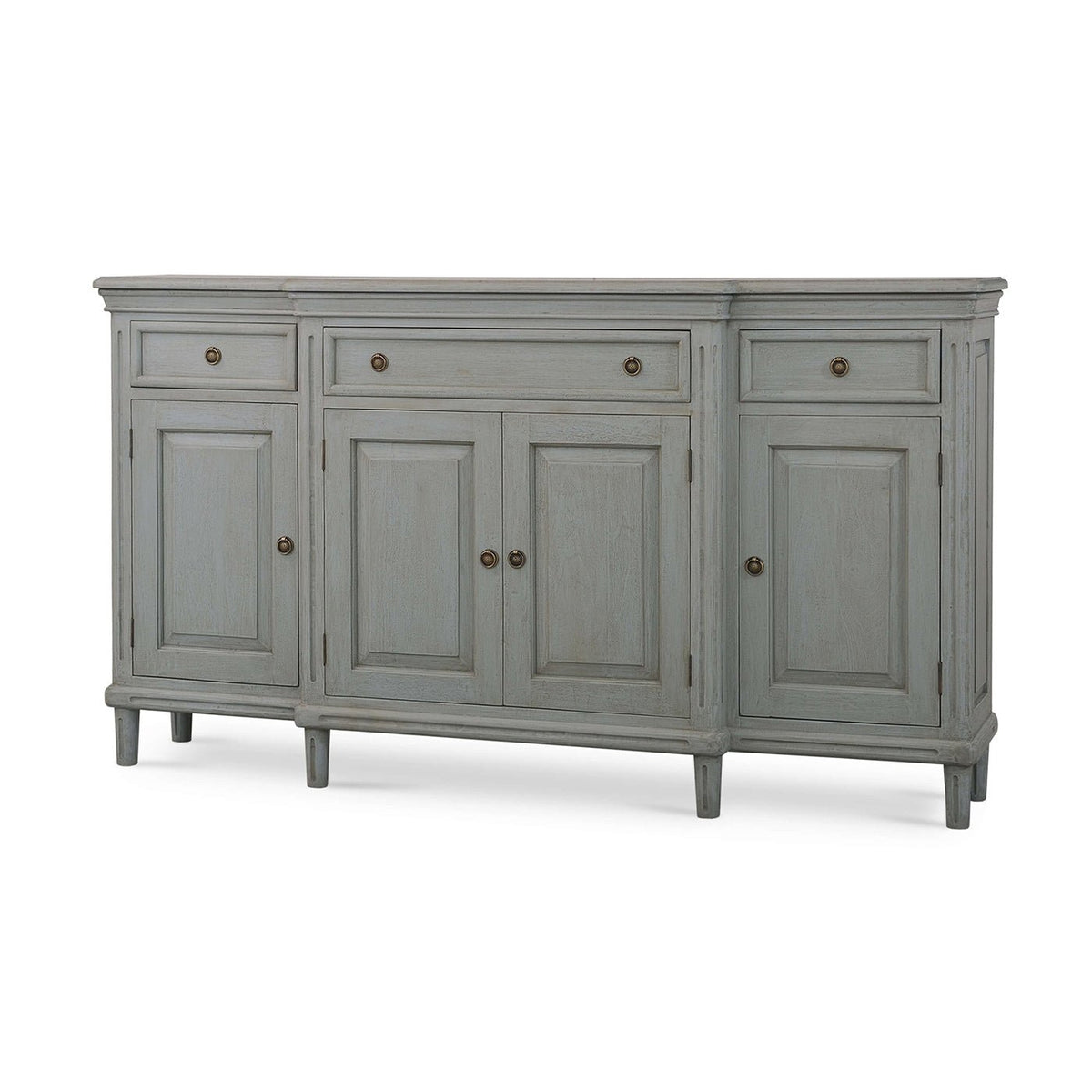 French Provincial Style Antique Credenza - English Georgian America
