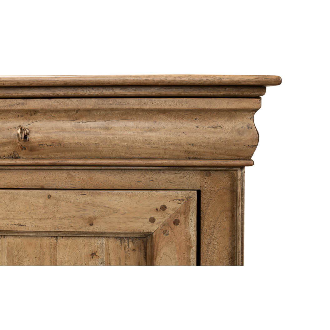 French Provincial Traditional Sideboard - Light Walnut - English Georgian America