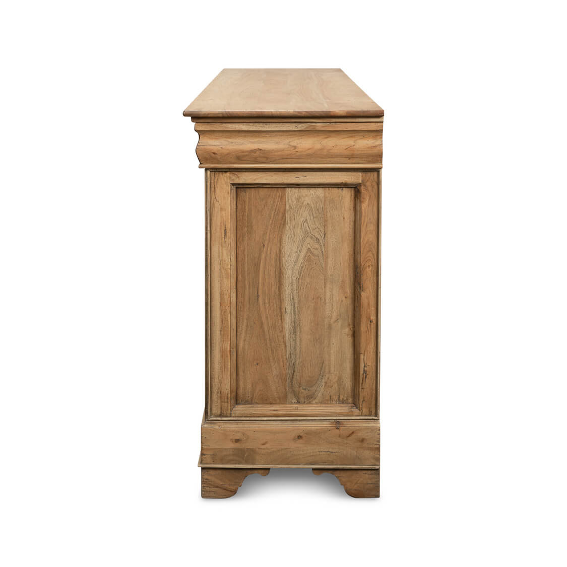 French Provincial Traditional Sideboard - Light Walnut - English Georgian America