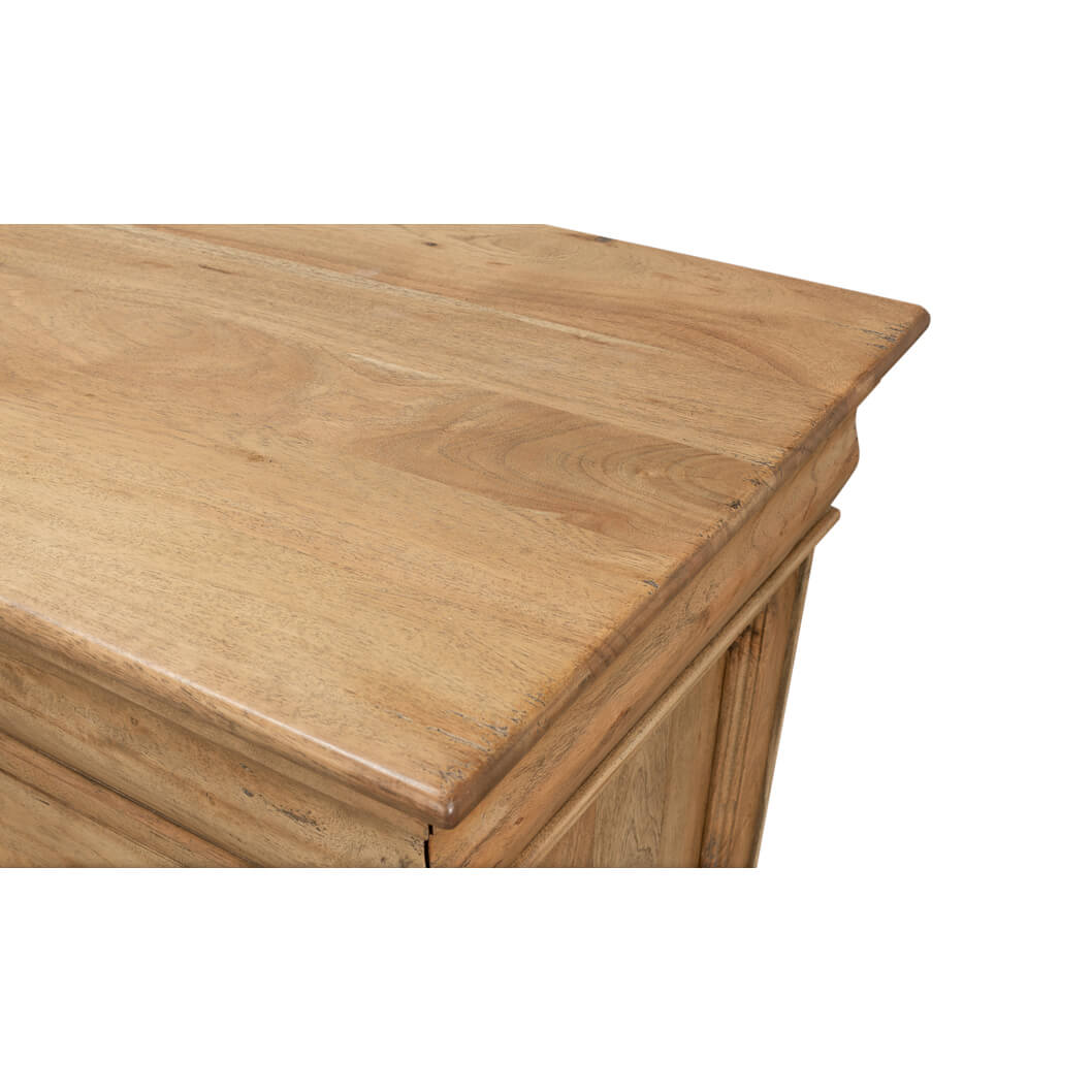 French Provincial Traditional Sideboard - Light Walnut - English Georgian America