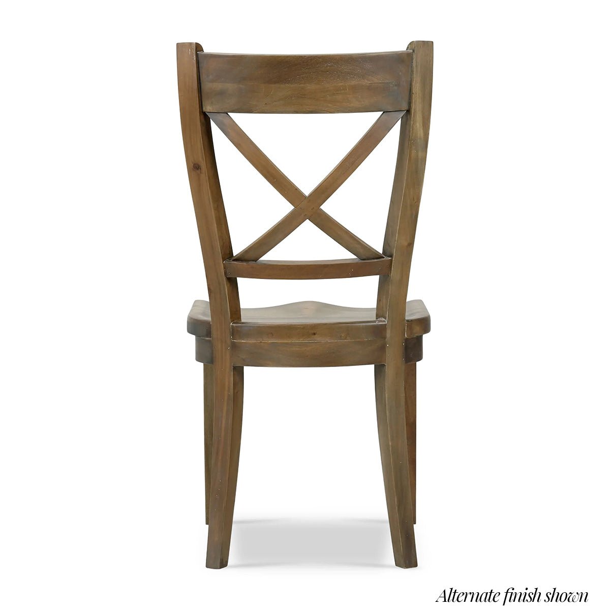 French Provincial White Painted Dining Chair - English Georgian America