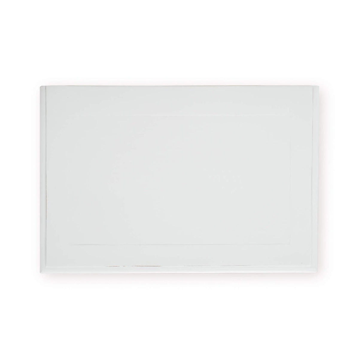 French Provincial White Painted End Table - English Georgian America