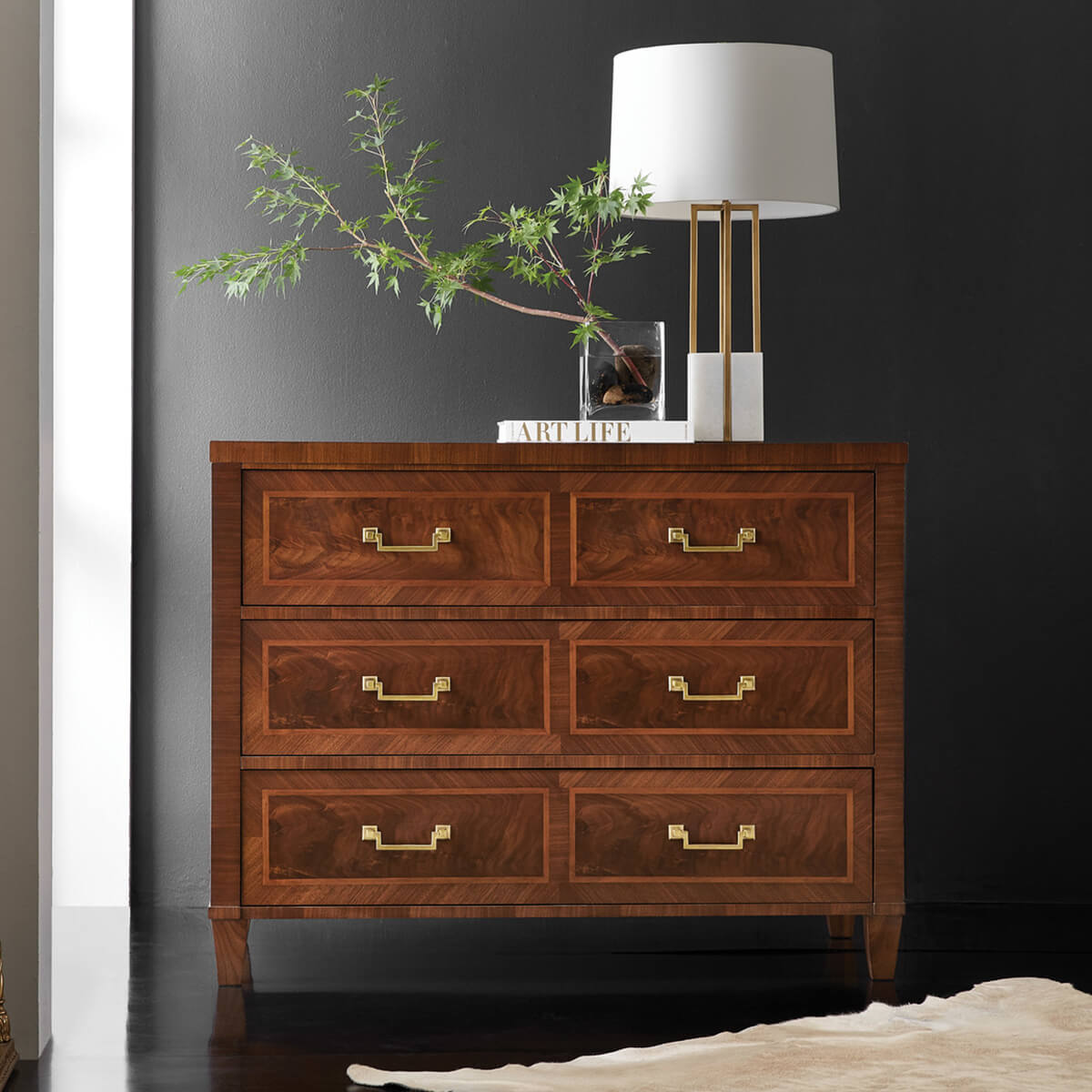 French Style Chest of Drawers - English Georgian America