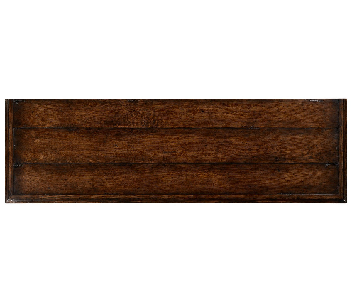 French Tudor Style Oak Server - English Georgian America