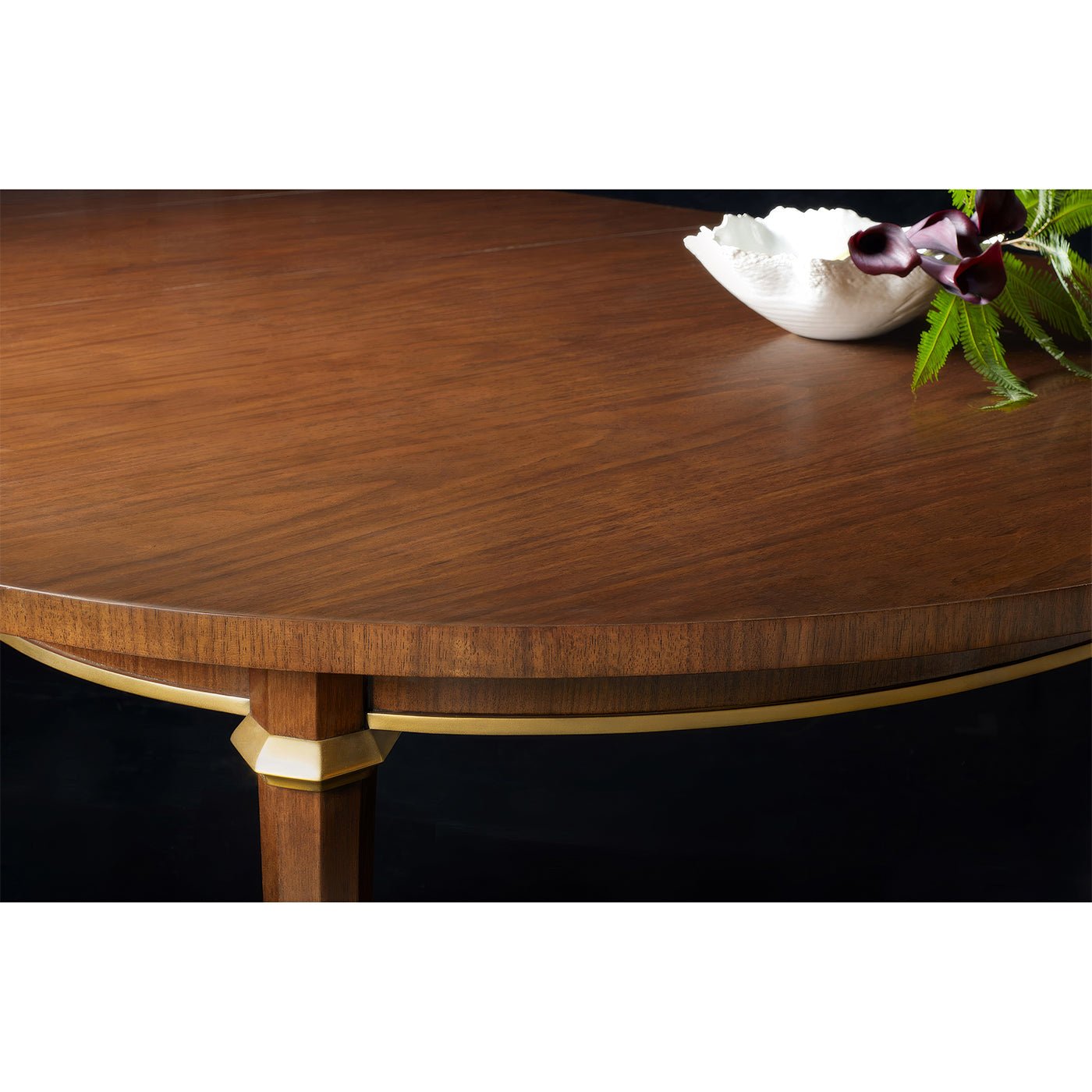 French Walnut Dining Table - English Georgian America