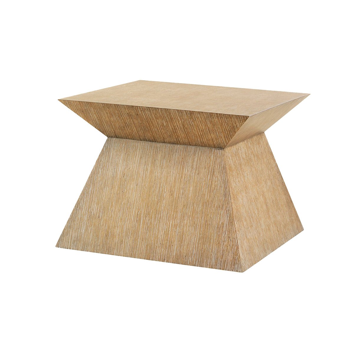 Geometric Pedestal Coffee Table (Set of 2) - English Georgian America