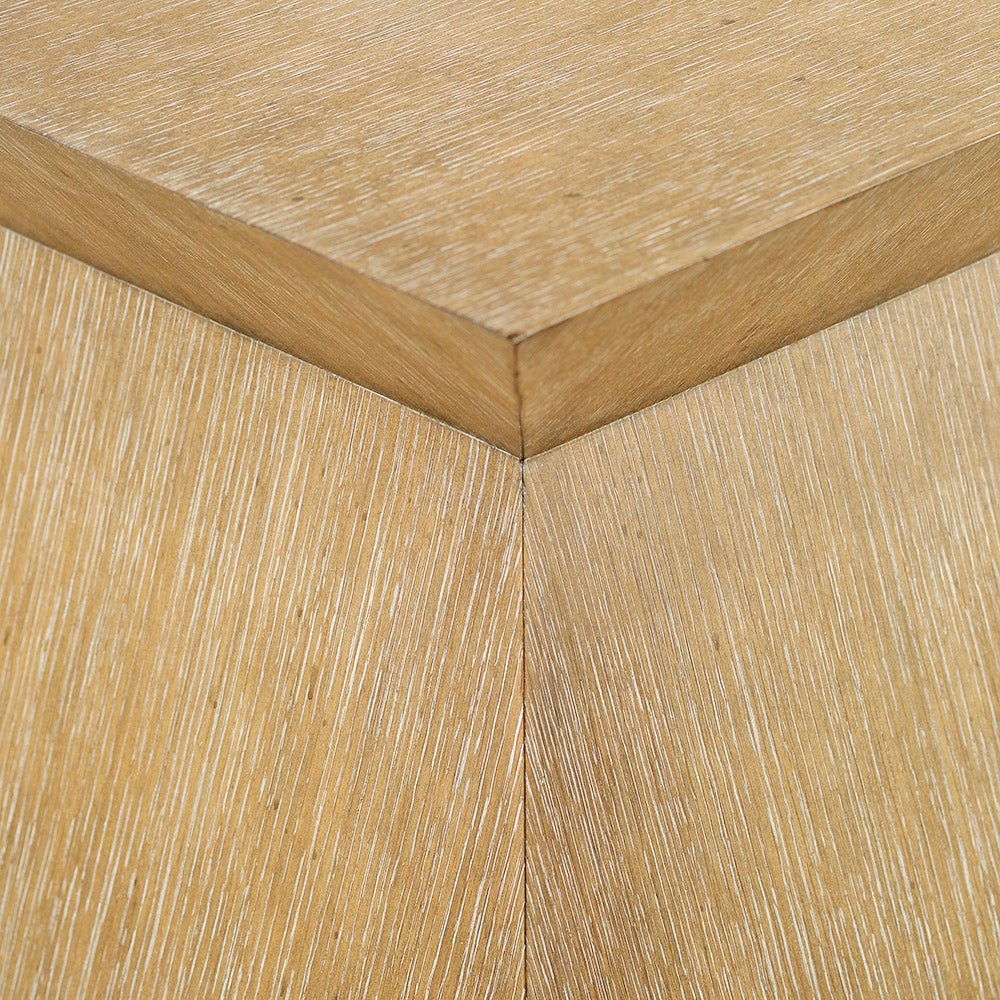 Geometric Pedestal Coffee Table (Set of 2) - English Georgian America