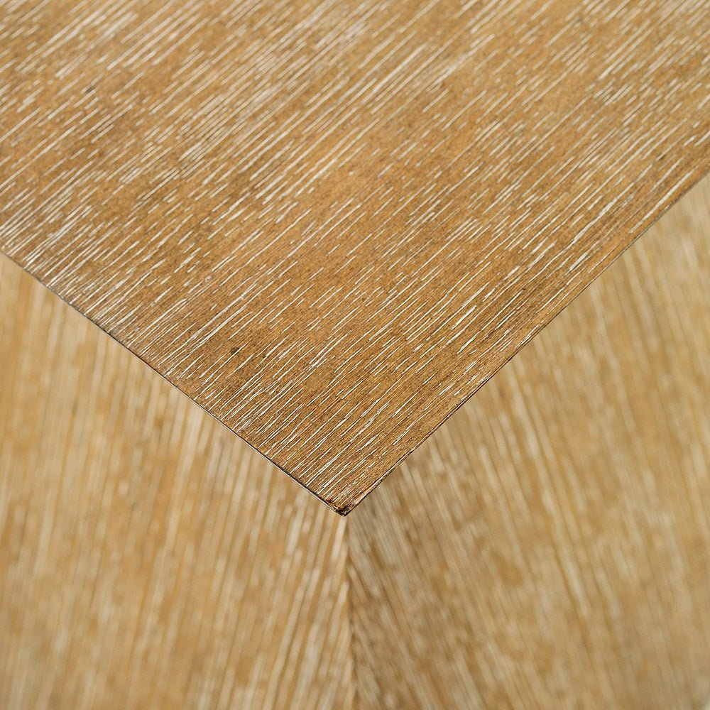 Geometric Pedestal Coffee Table (Set of 2) - English Georgian America