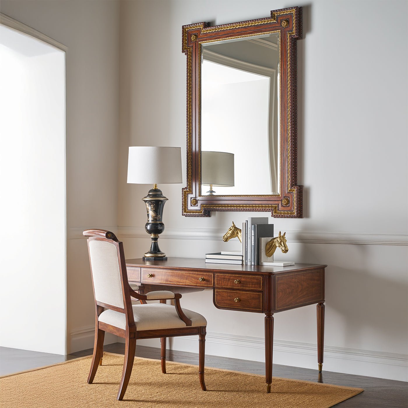 George II Antique Style Mirror - English Georgian America