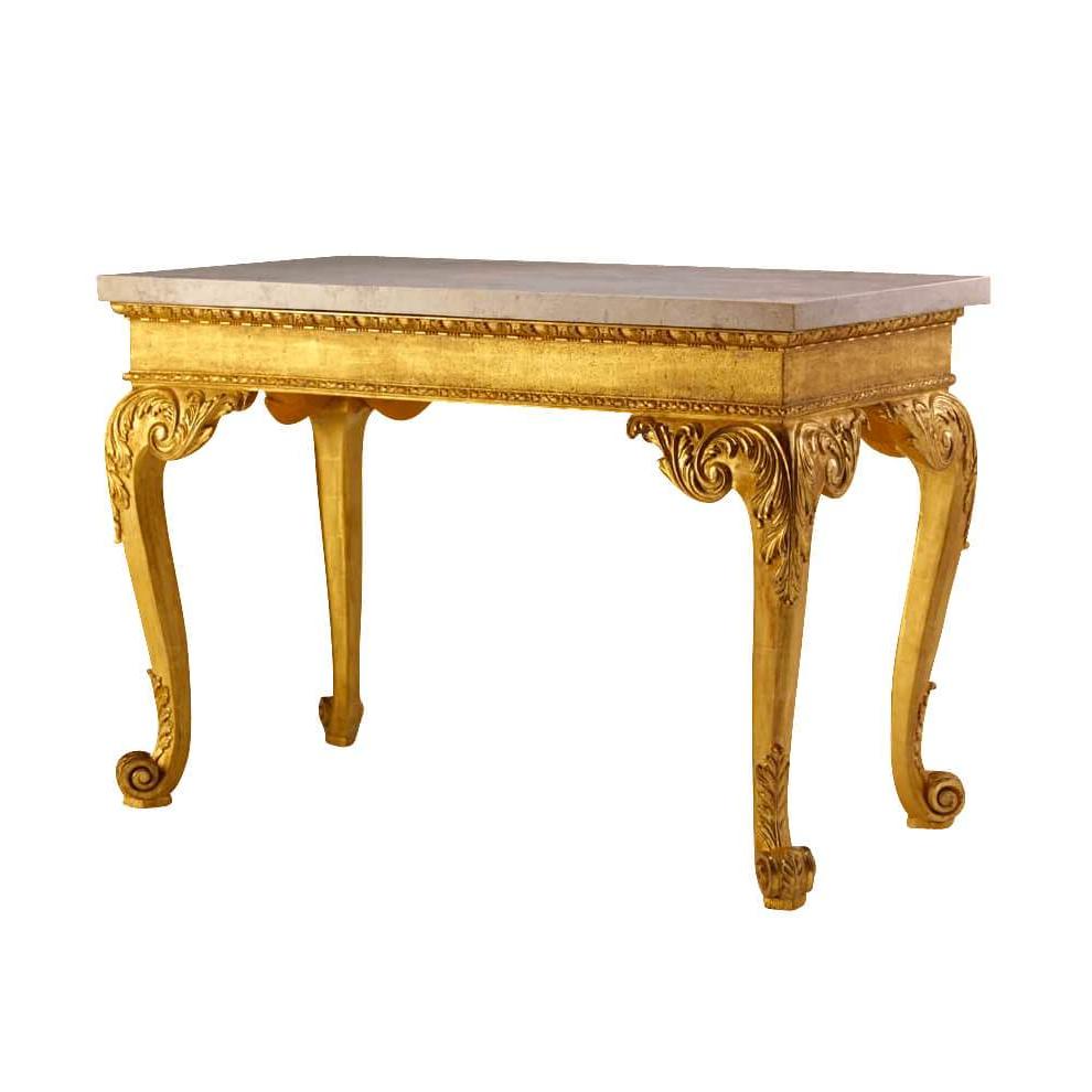 George II Giltwood Console Table - English Georgian America
