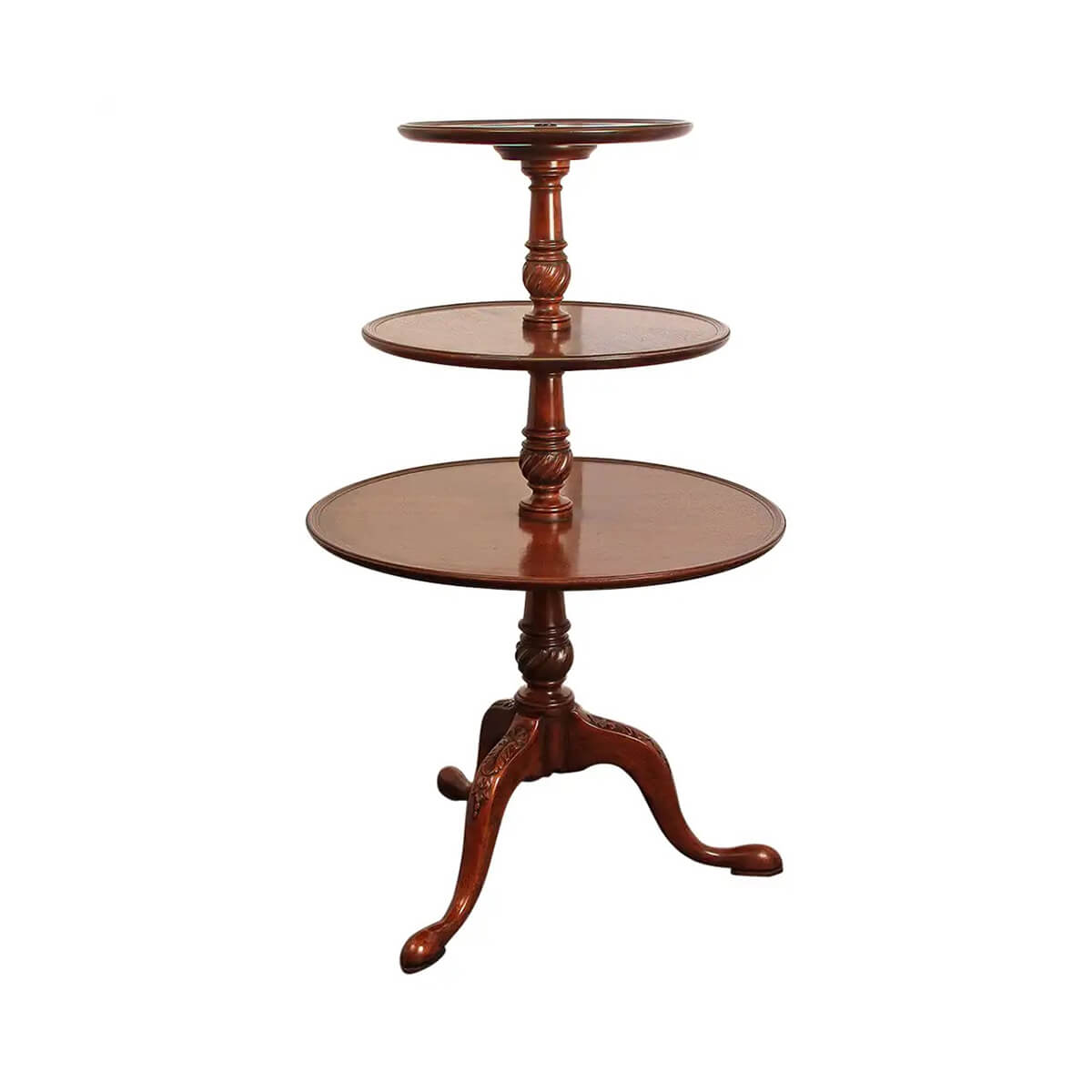 George II Mahogany Dumbwaiter - English Georgian America