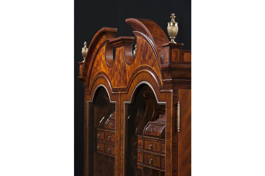 George II Mahogany Secretary Bookcase - English Georgian America