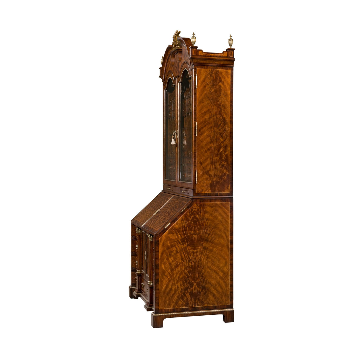 George II Mahogany Secretary Bookcase - English Georgian America