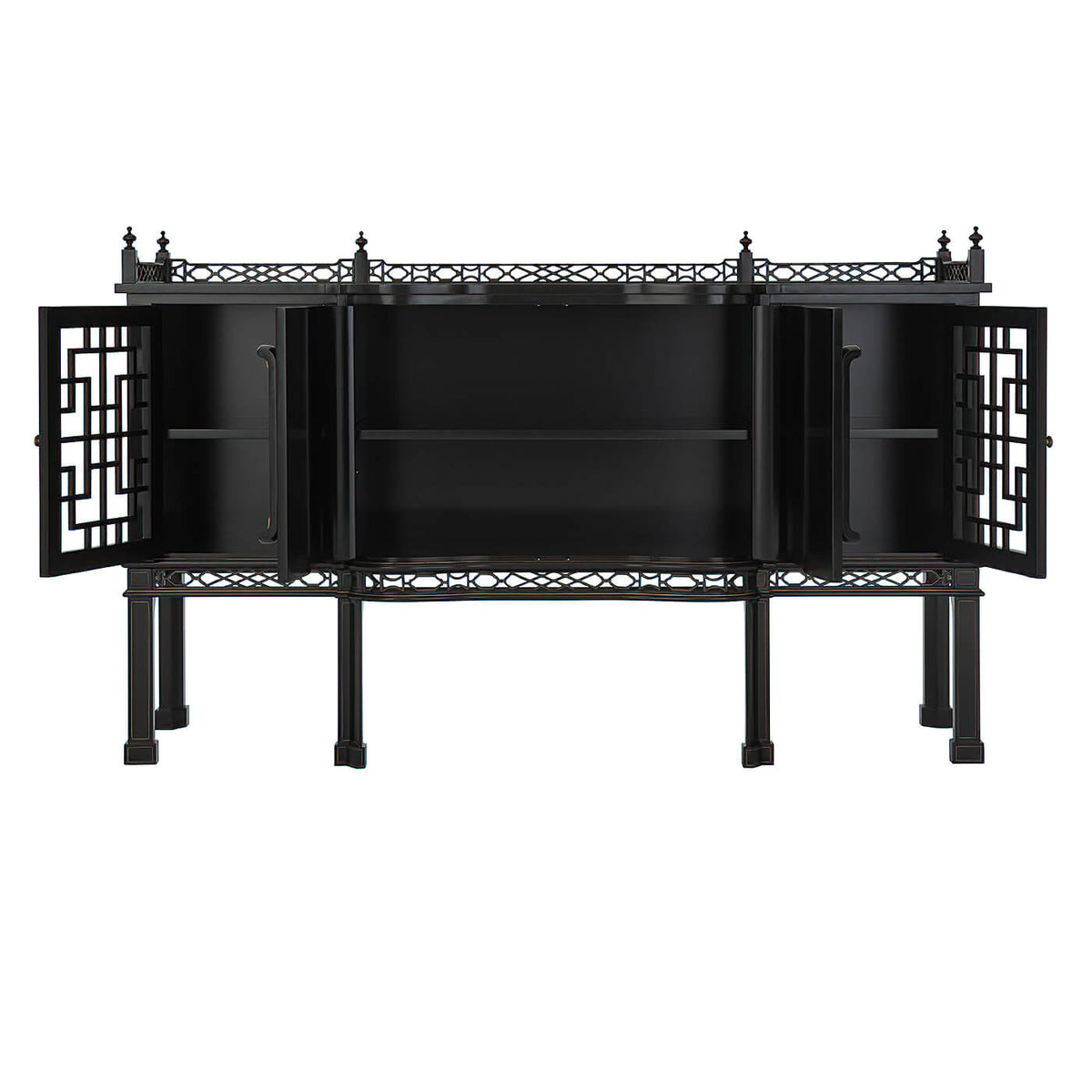 George II Style Chippendale Sideboard - English Georgian America