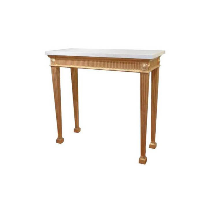 George III Adam Console Table - English Georgian America