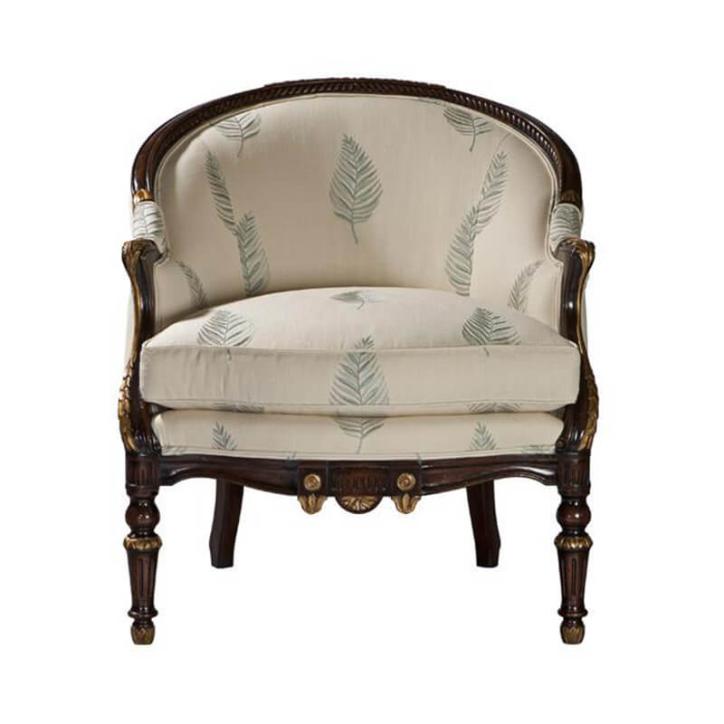 George III Bergere Armchair - English Georgian America