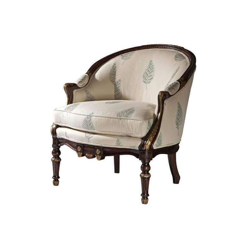 George III Bergere Armchair - English Georgian America
