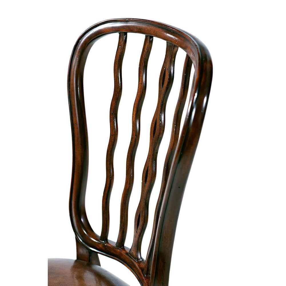 George III (Hepplewhite) Mahogany Dining Side Chair - English Georgian America