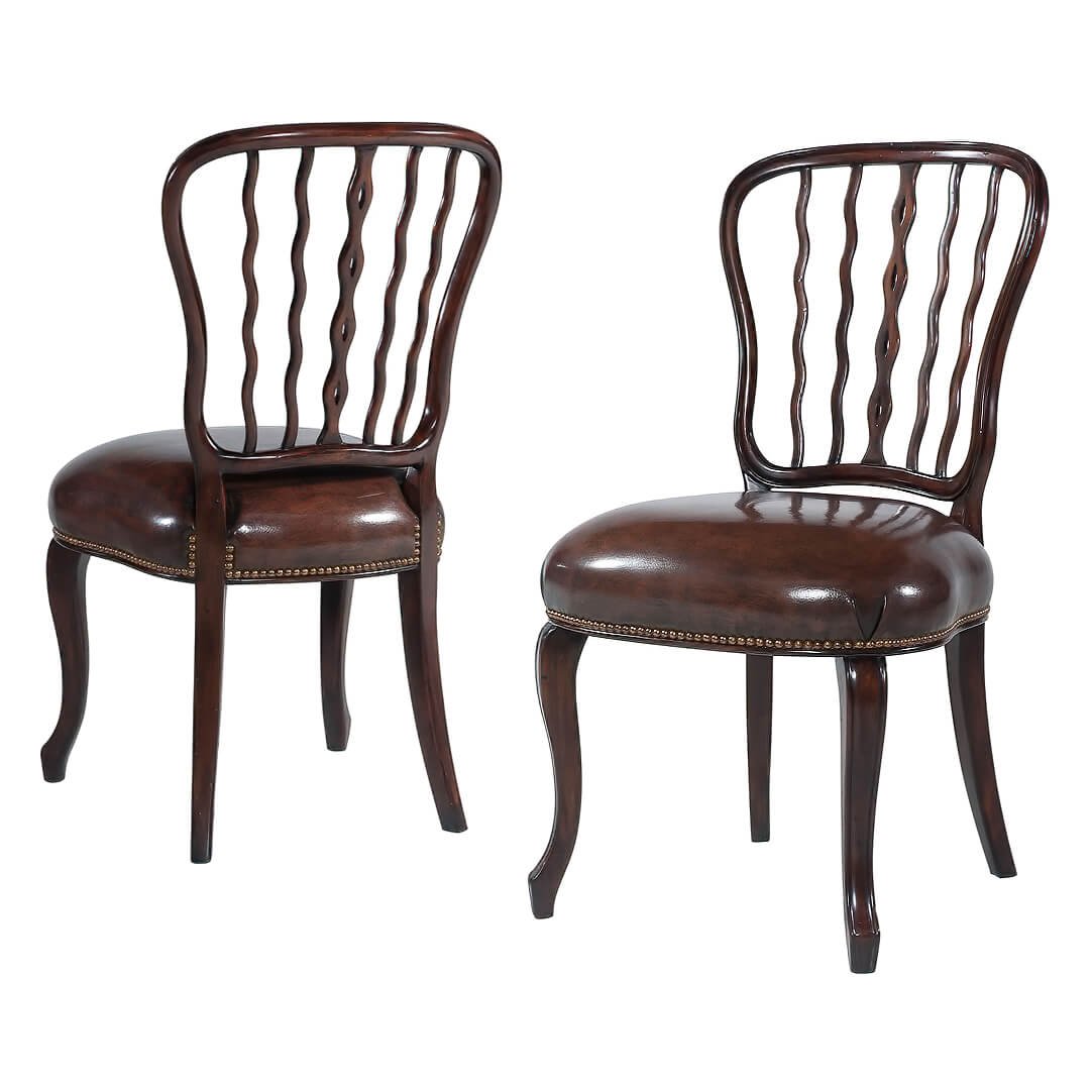 George III (Hepplewhite) Mahogany Dining Side Chair - English Georgian America