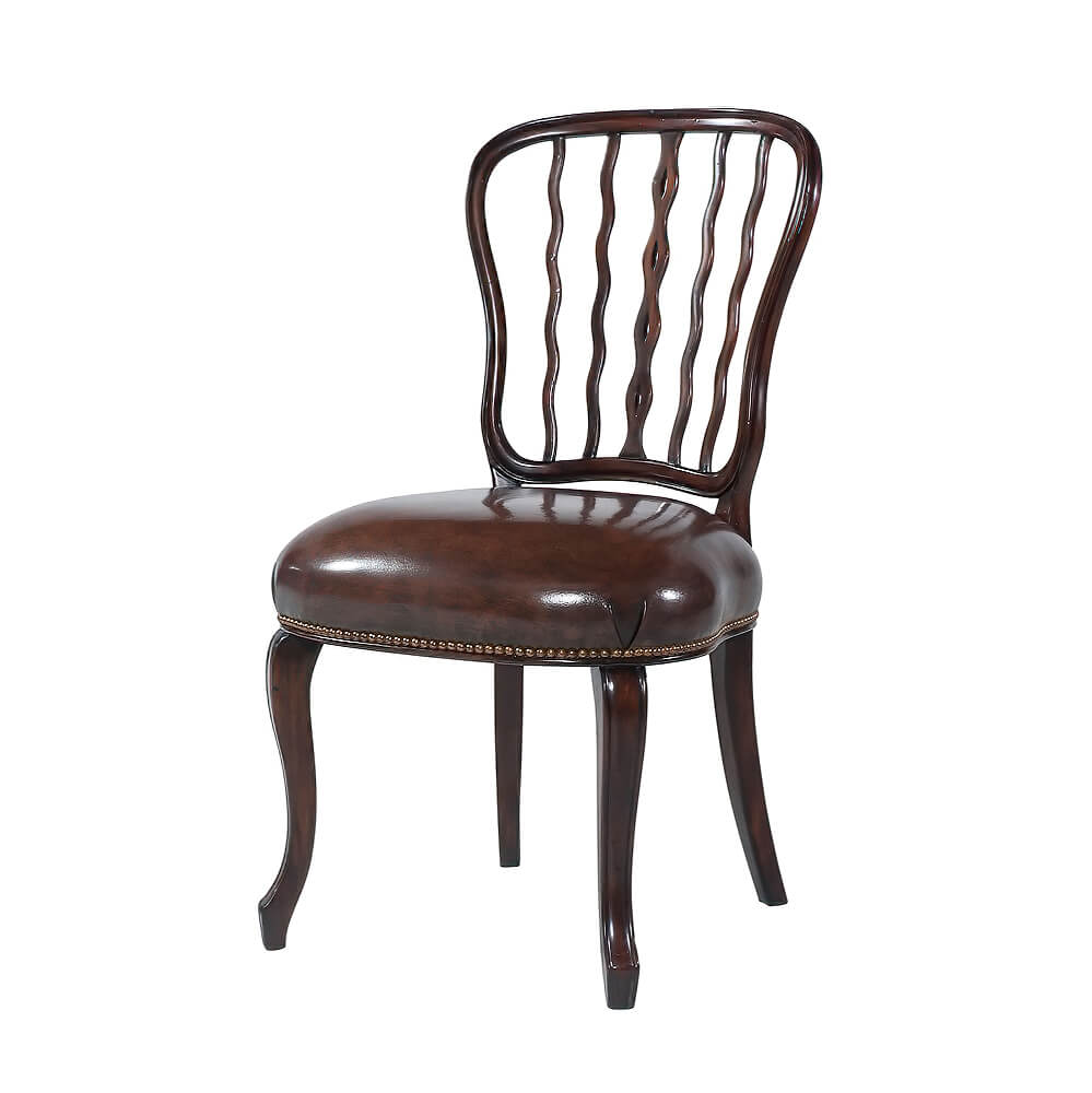 George III (Hepplewhite) Mahogany Dining Side Chair - English Georgian America