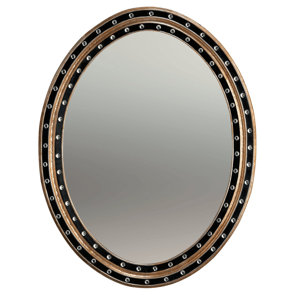 George III Irish Oval Mirror - English Georgian America