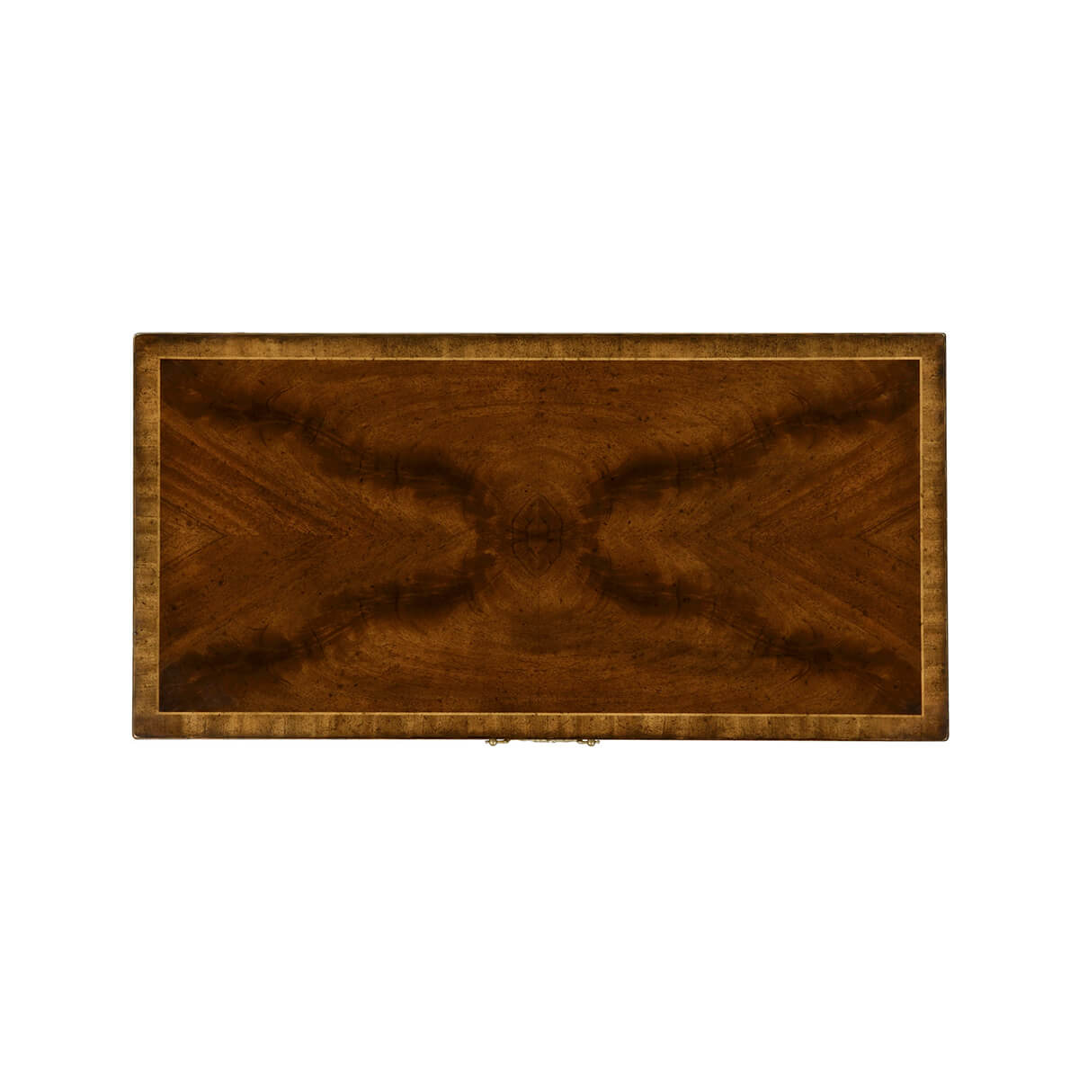 George III Mahogany Chest - English Georgian America