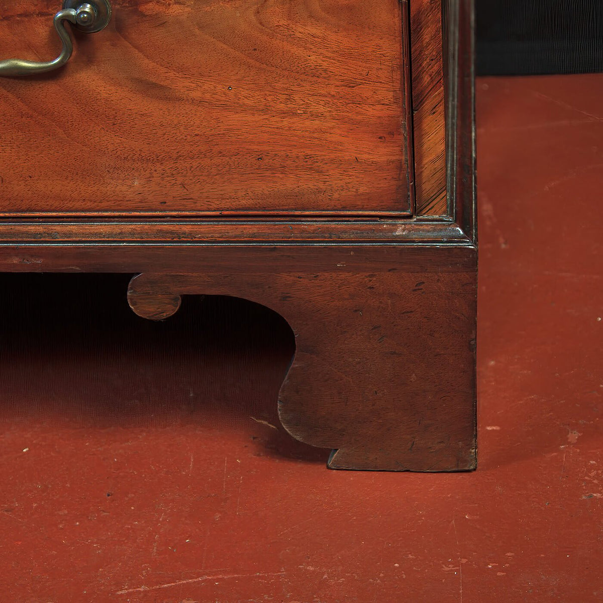 George III Mahogany Chest in Chest - English Georgian America