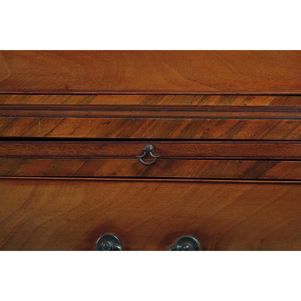 George III Mahogany Chest in Chest - English Georgian America