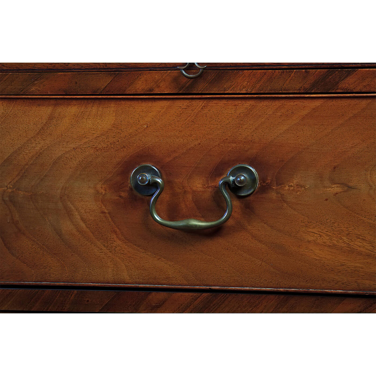 George III Mahogany Chest in Chest - English Georgian America