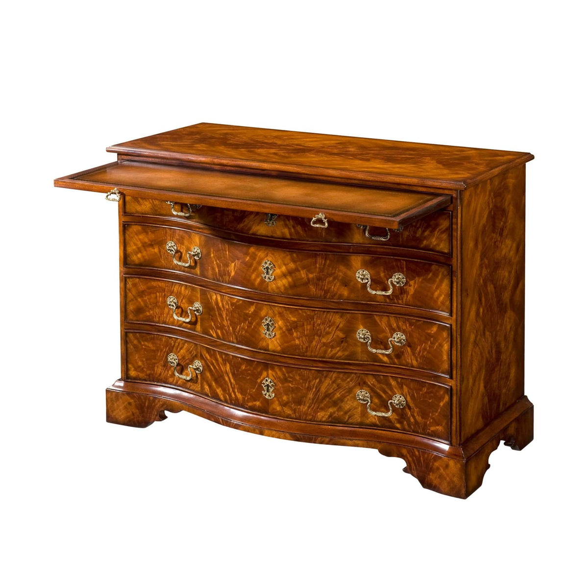 George III Mahogany Chest of Drawers - English Georgian America