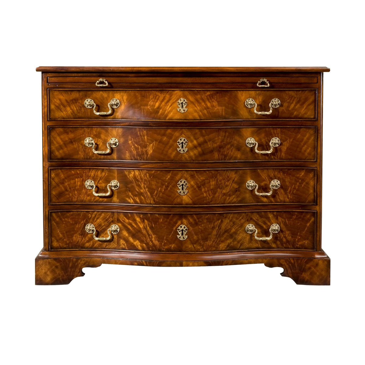 George III Mahogany Chest of Drawers - English Georgian America