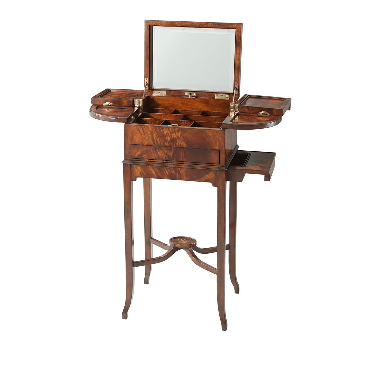 George III Mahogany Dressing Table - English Georgian America