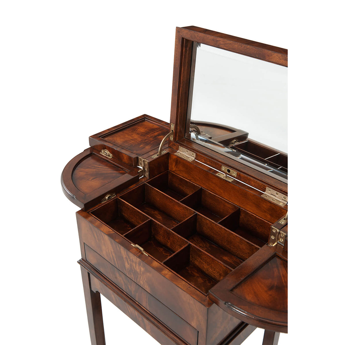 George III Mahogany Dressing Table - English Georgian America