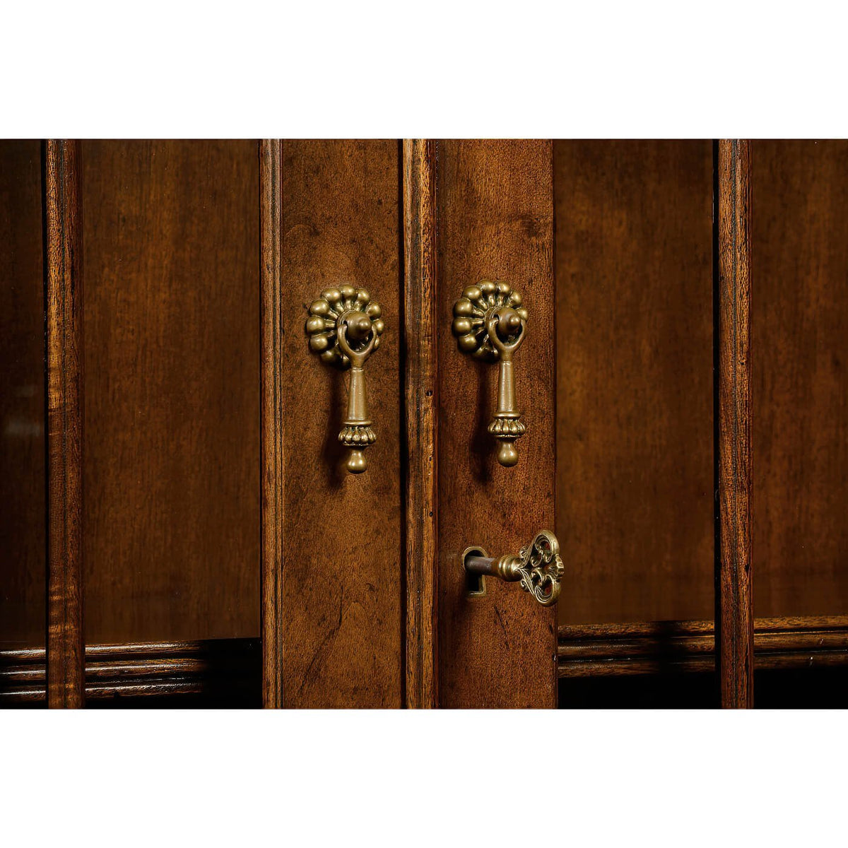 George III Mahogany Secretary Bookcase - English Georgian America