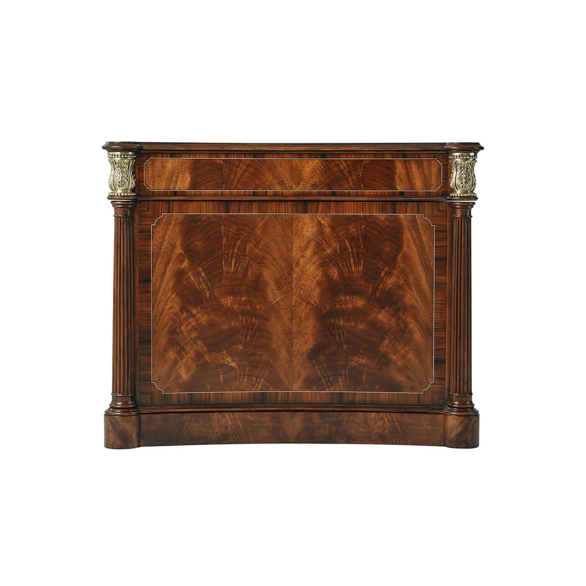 George III Pedestal Desk - English Georgian America