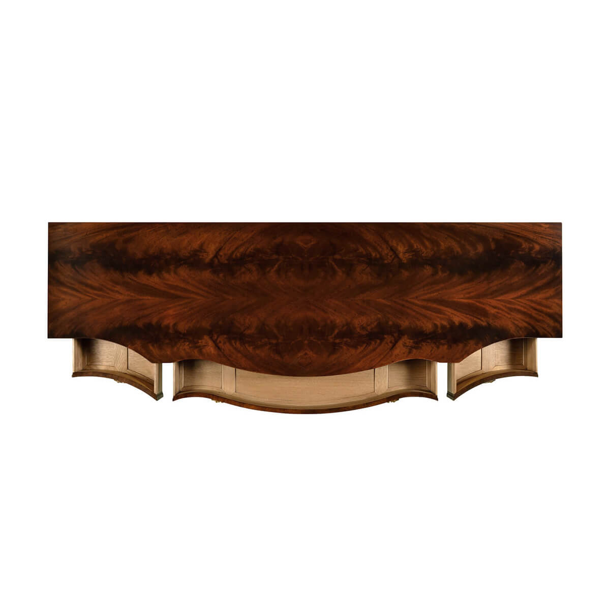 George III Serpentine Sideboard - English Georgian America