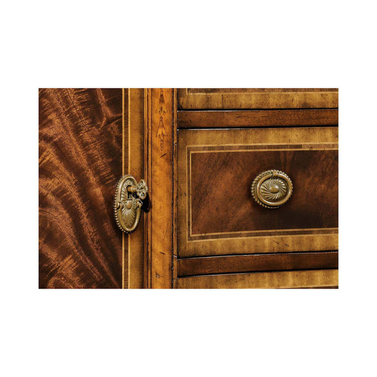 George III Style Mahogany Sideboard - English Georgian America