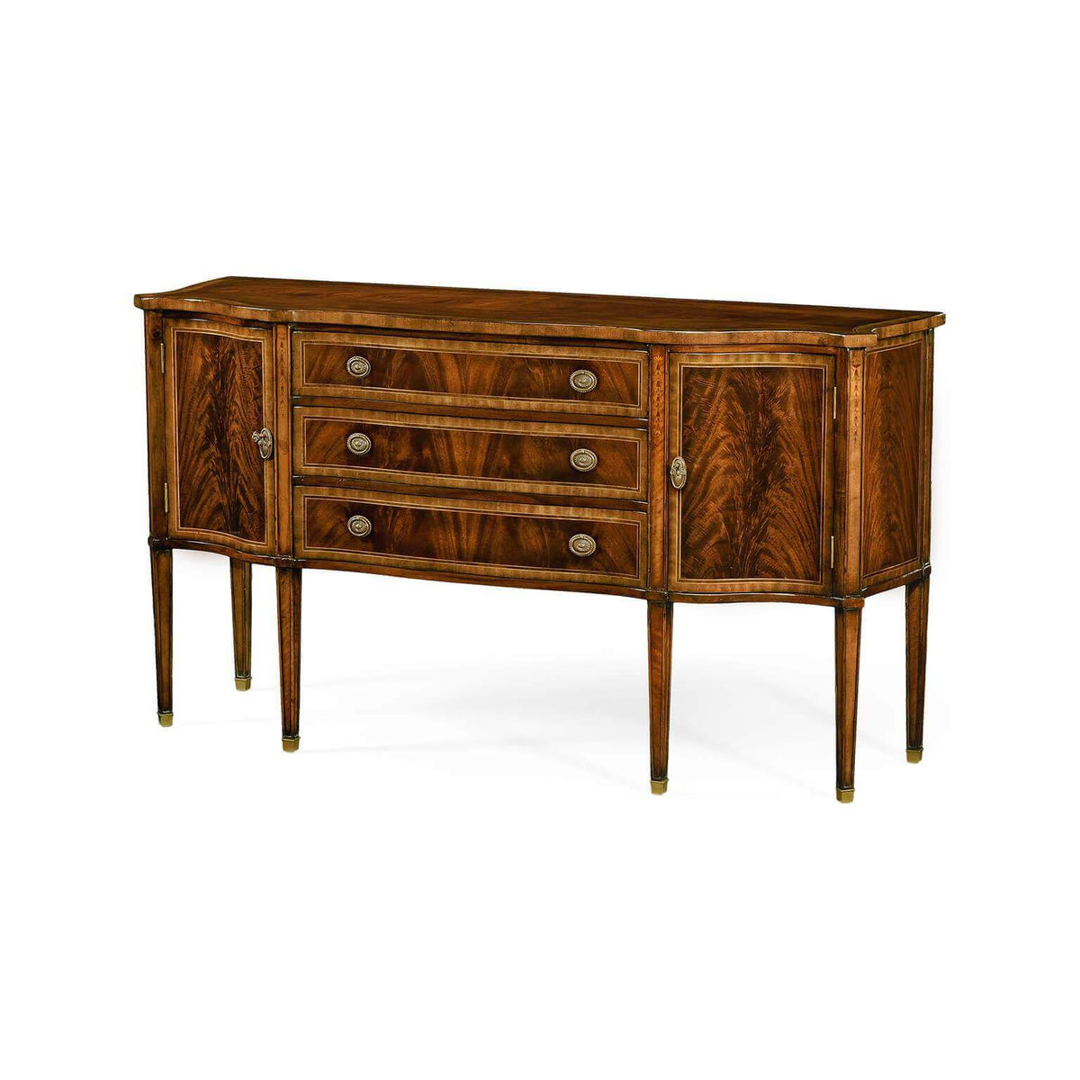 George III Style Mahogany Sideboard - English Georgian America