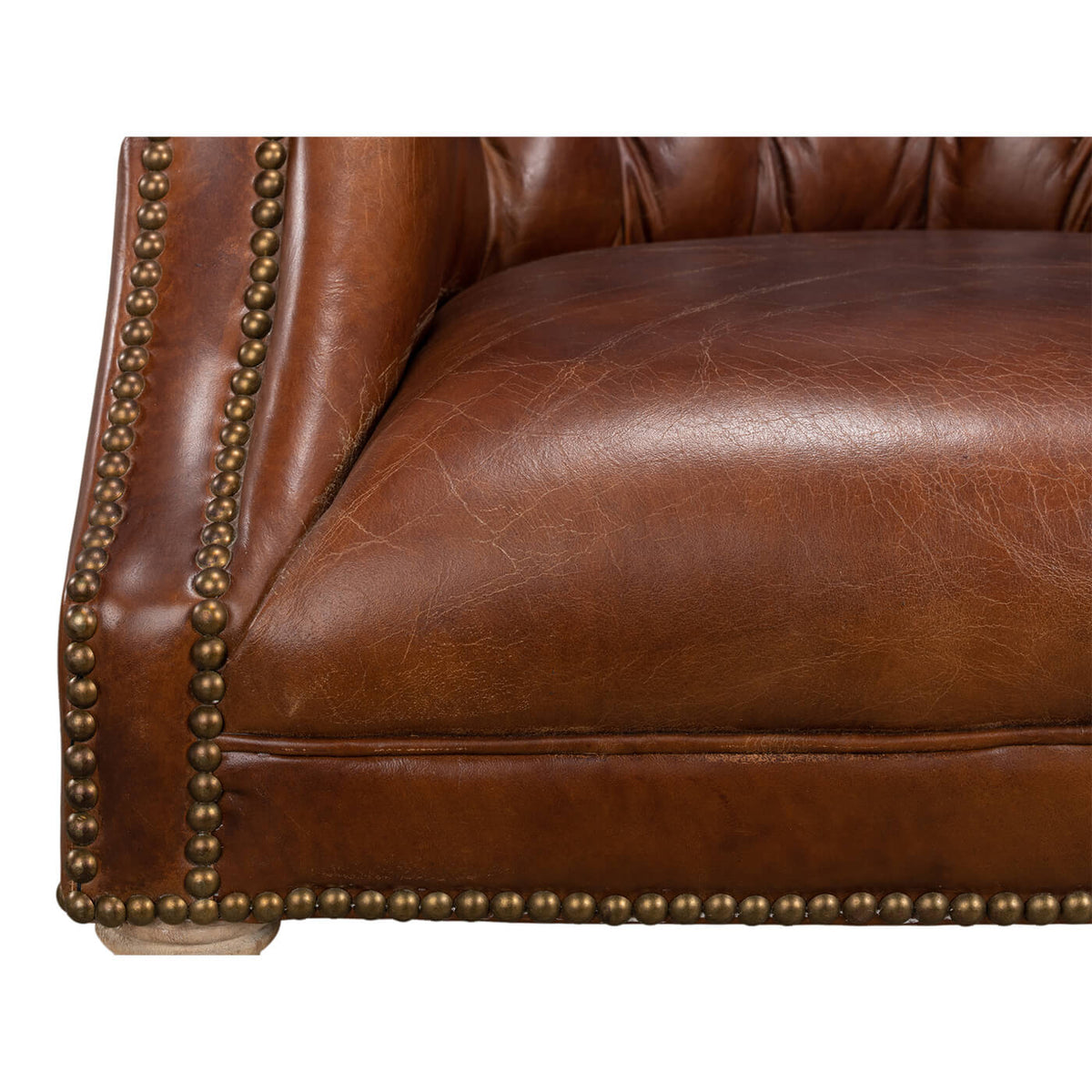 Georgian Barrel Back Wingchair - English Georgian America