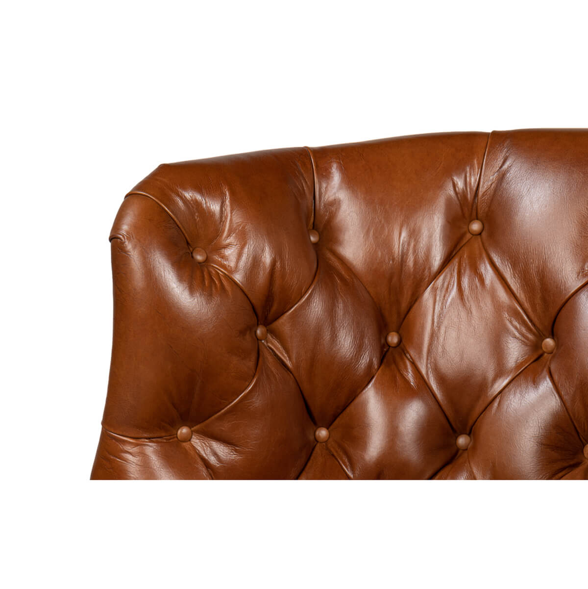 Georgian Barrel Back Wingchair - English Georgian America