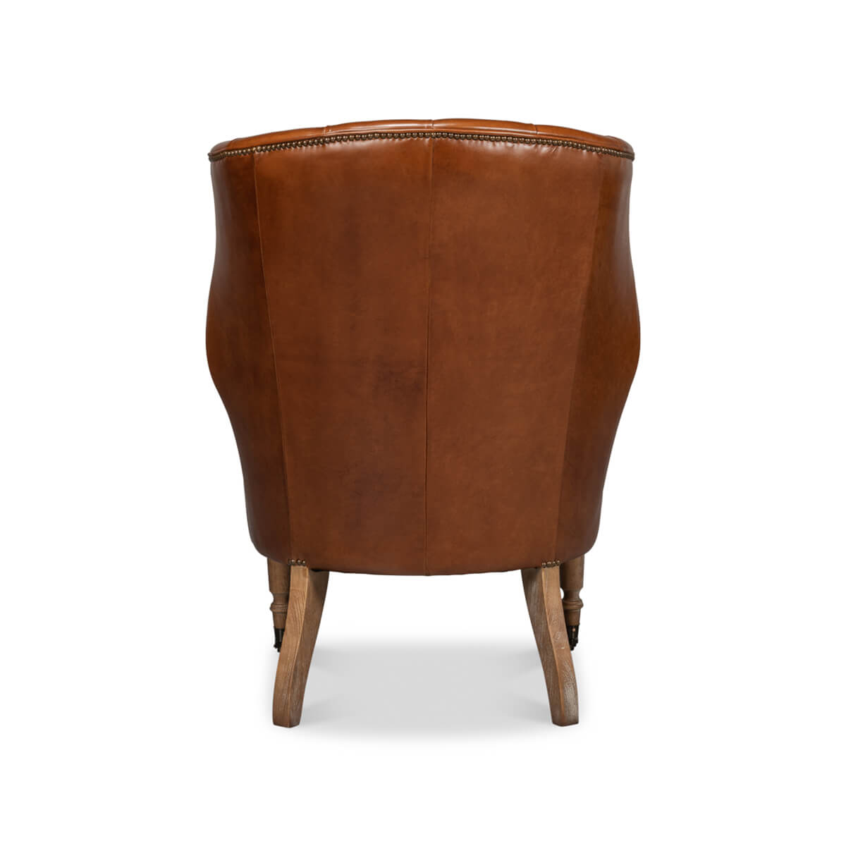 Georgian Barrel Back Wingchair - English Georgian America
