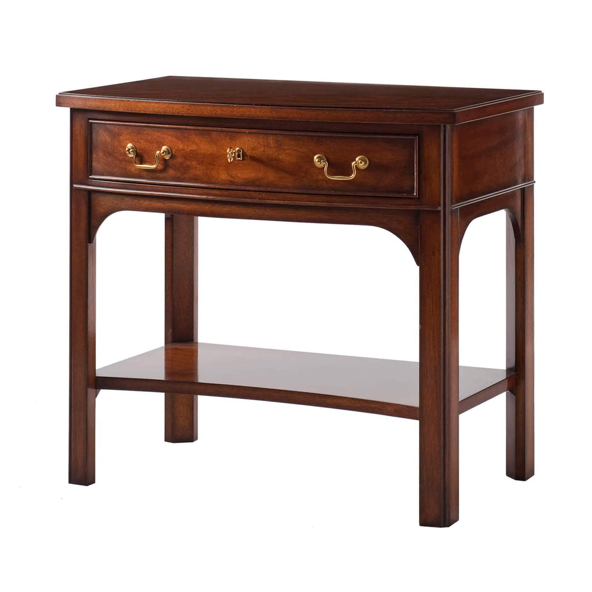 Georgian Bedside Table - English Georgian America